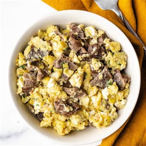 Steak And Egg Scramble Low Carb Africa