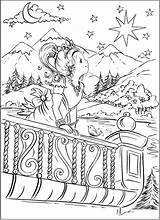Coloring Dover Publications Doverpublications Pages Princess sketch template