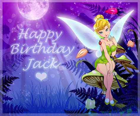 tinkerbell happy birthday jack  darkvanessalust  deviantart