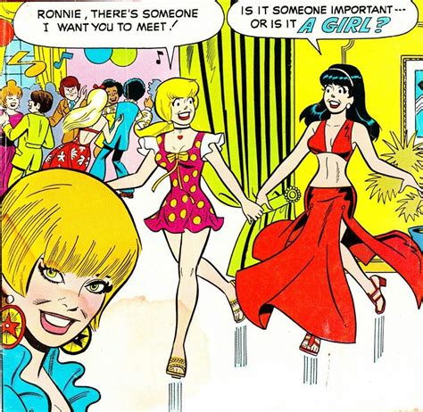 Betty And Ronnie Lesbian Comic Archie Comics Comic Panels