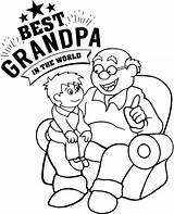 Coloring Grandpa Card Cards Grandfather Pages Printable Greeting Print Topcoloringpages Stars Popular sketch template