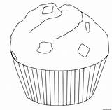 Muffin Maternelle sketch template