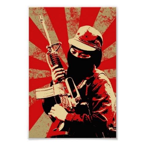 Zapatista Print By Irate Zazzle Design Your Own Poster