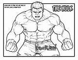 Hulk Coloring Avengers Infinity Gladiator Mewarnai Tutorial sketch template