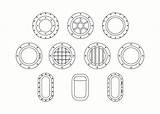 Porthole Vector Vecteezy Line Collection sketch template