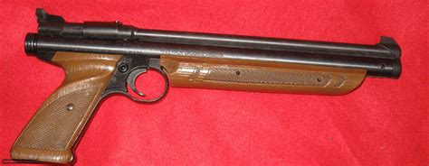 crosman american classic model   caliber pellet pump pistol
