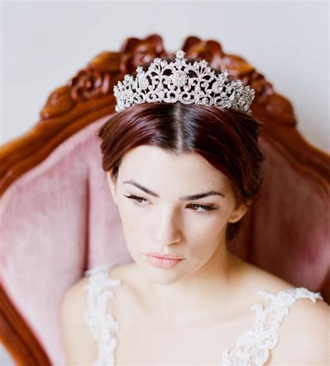 bridal tiara swarovski crystal tiara elora swarovski bridal tiara