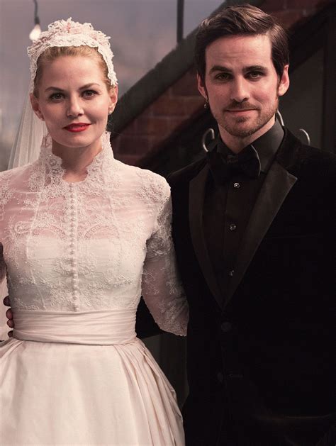 exclusive the 7 biggest secrets from hook and emma s once upon a time wedding vows honeymoon