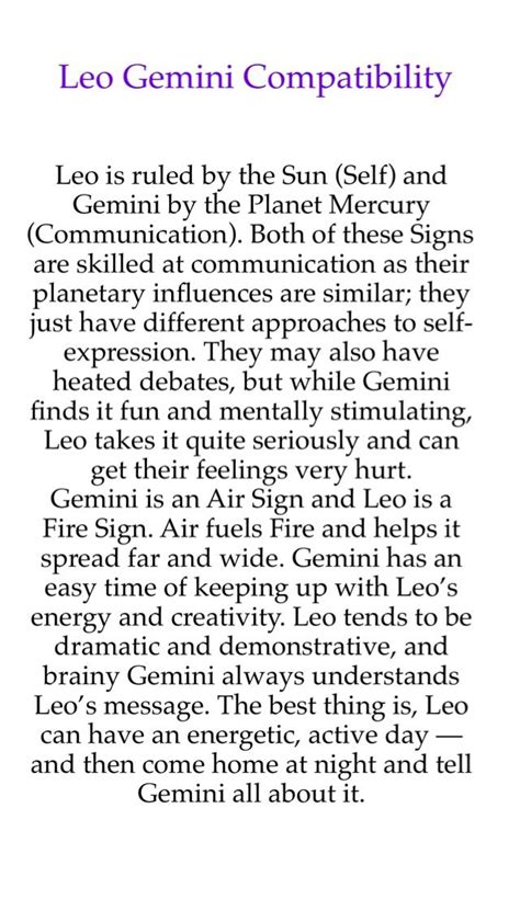♌️♊️ Leo Gemini Compatibility ~ Skybrewer