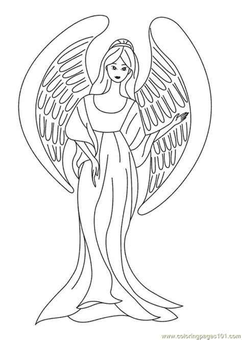 coloring pages angel az coloring pages