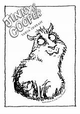 Cooper Colouring Jinny Mischievous sketch template
