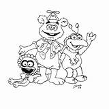 Muppets Fozzie Dos Muppet Getcolorings Getdrawings sketch template