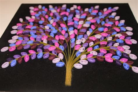 images  trees quilled  pinterest quilling cherry