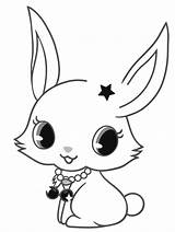 Jewelpet Colorear Comet sketch template