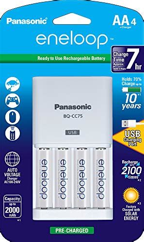 Panasonic K Kj75mca4ba Advanced Individual Battery Charger With Usb