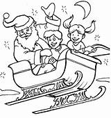 Coloring Pages Sledding Sled Popular sketch template