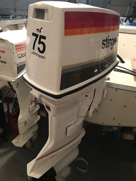 johnson stinger  hp outboard motor outboard motors outboard outboard boat motors