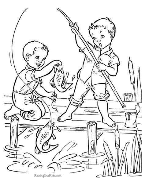 fish coloring book pages coloring home