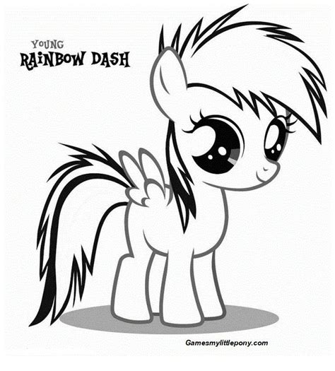 colouring page rainbow dash rainbow dash coloring pages coloringall