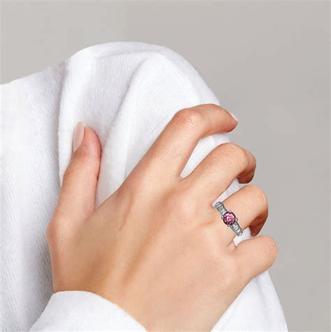 pink zircon ring kloiber jewelers