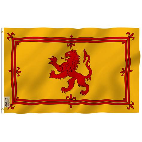 fly breeze scotland rampant lion flag  foot anley flags