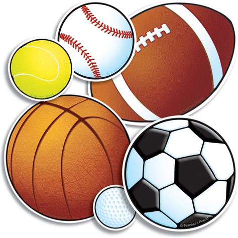 sport balls clip art clipartsco