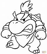 Coloring Bowser Pages Jr Printable Library Clipart sketch template