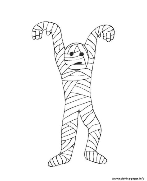 halloween mummy  color pages  kidseb coloring page printable