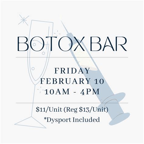 medical spa  host botox bar  avenue