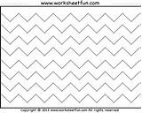 Zig Zag Lines Line Tracing Zigzag Worksheet Worksheets Printable Worksheetfun Trace Pages Colouring Preschool Ligne Brisée Maternelle Colourin Skills Wfun sketch template