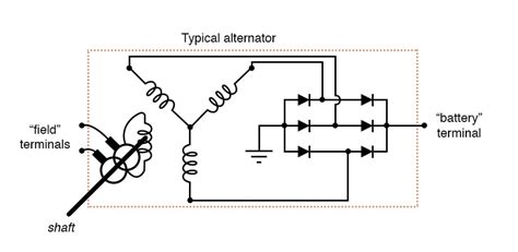 alternator circuit explained mercruiser alternator wiring diagram wiring diagram
