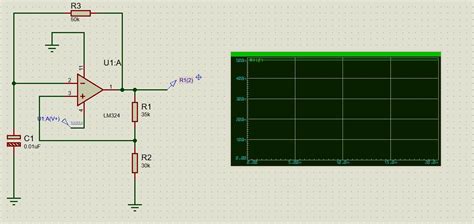 operational amplifier output  op amp    constant voltage   mv  proteus
