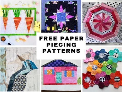 modern   paper piecing patterns  quilt today  sewing
