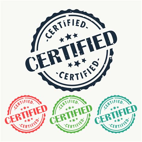certified logo   cliparts  images  clipground
