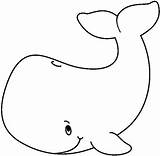 Whale Baleia Ballena Ballenas Whales Aprender Pintar Wal Cliparts поделки море Aula Recursos Marinos Clipartix Balena Cartamodelli sketch template