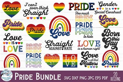 lgbtq pride svg bundle gay pride awareness svg 1355200
