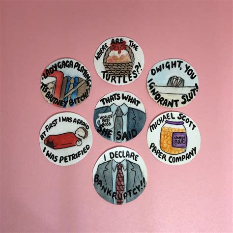 office pin badge collection etsy uk