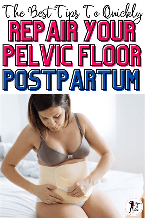 how to repair your pelvic floor postpartum from doc of physical therapy