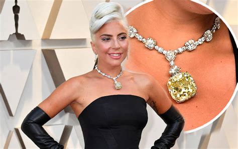 Lady Gaga Oscars Necklace Shallow Singer S £22 9 Million