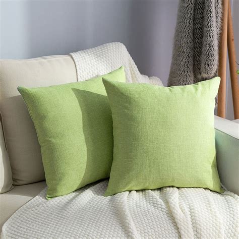 clearance decorative throw pillows covers set   linen throw pillow