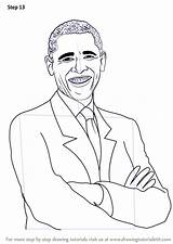 Obama Barack Draw Drawing Step Politicians Faces Learn Improvements Necessary Finish Make Getdrawings Shading Tutorials Drawingtutorials101 sketch template