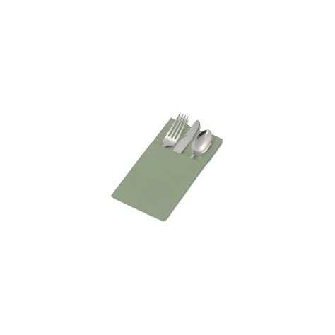 dx6999pf0184 sage color pocketfold napkin 17 x 17
