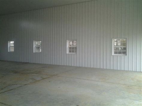 pole barn interior finishes conestoga buildings