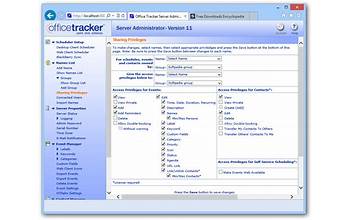 Office Tracker Scheduling Software screenshot #6
