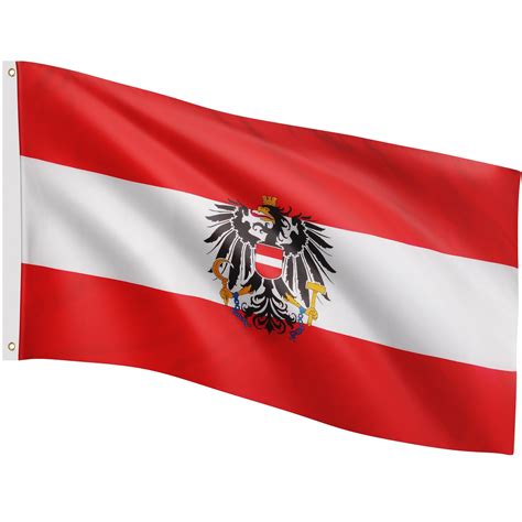 flaga austrii austriacka  cm na maszt austria austrii ogrod