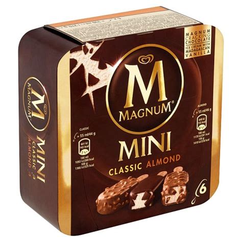 magnum mini classic almond    ml tesco potraviny