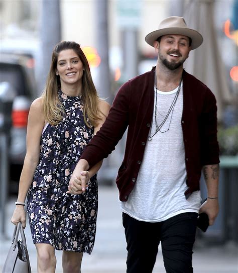 Ashley Greene With Her Fiancee Paul Khoury Out In