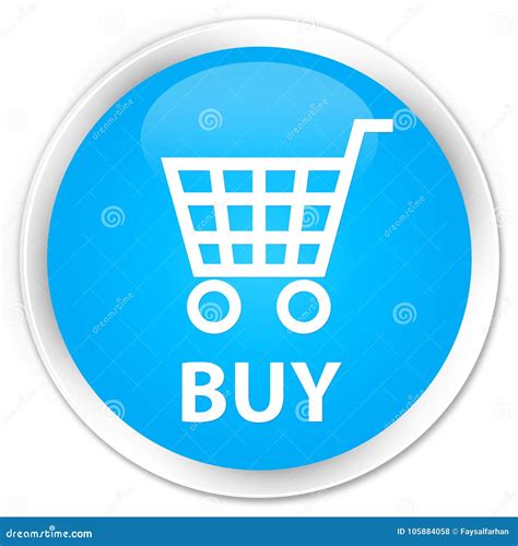 buy premium cyan blue  button stock illustration illustration  button trolley