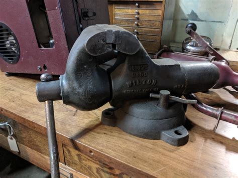 vintage wilton machinist bullet vise   jaws  etsy