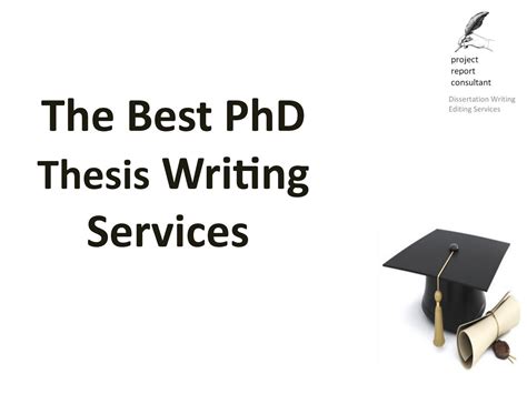 phd thesis writing services  project report consultant issuu
